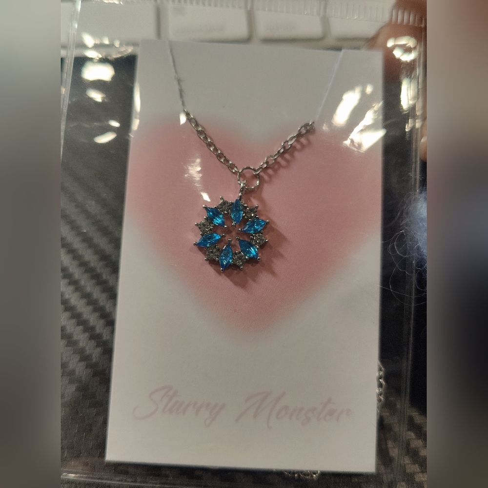 Blue Gemstone Necklace